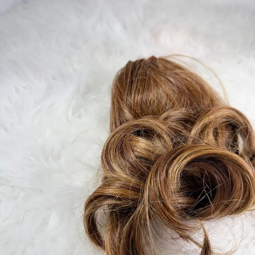 Unbranded Women's Brown and Gold Hair-accessories